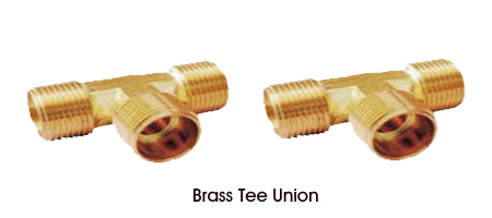 Brass Tee Union 